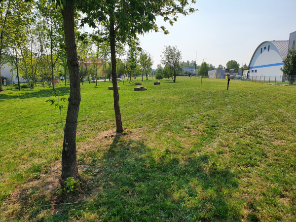 Realizace parku Globus Praha-Čakovice